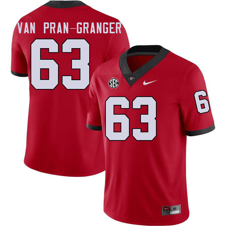 Sedrick Van Pran-Granger Georgia Jersey,University Of Georgia Bulldogs Football Jersey,Uniforms,Gear